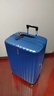 新秀麗（Samsonite）行李箱28英寸拉桿箱豎條紋大容量旅行箱包托運密碼箱藍色GU9 曬單實(shí)拍圖