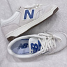 NEW BALANCE NB官方男鞋女鞋情侶潮流百搭簡(jiǎn)約舒適休閑板鞋480L系列 米白色 BB480LLA 37 (腳長(cháng)22.5cm) 曬單實(shí)拍圖