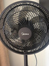 美的（Midea）【超級(jí)單品】七葉輕音立式電風(fēng)扇家用柔風(fēng)落地扇臺(tái)式桌面小型風(fēng)扇大風(fēng)量節(jié)能搖頭宿舍電扇 SAF30AB 曬單實(shí)拍圖
