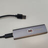 聯(lián)想（Lenovo）1TB 移動(dòng)硬盤(pán)固態(tài)(PSSD) ZX1 Type-c USB3.1雙接口 讀速560MB/s 手機直連 電腦 灰色 曬單實(shí)拍圖