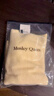 MUSLEY QUEEN羊絨羊毛衫女25秋季新款圓領(lǐng)拉毛拉絨柔軟毛衣純色無(wú)縫一體針織衫 淡黃 均碼 曬單實(shí)拍圖