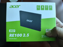 宏碁（acer）256G SSD固態(tài)硬盤 SATA3.0接口 RE100系列 曬單實拍圖