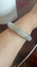 印象眸 天山翠玉手鐲寬條飄綠玉石鐲子送女友約57-58mm 曬單實拍圖