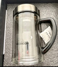 希諾抗菌玻璃杯雙層高檔辦公水杯男2025新款帶手柄泡茶杯子X(jué)N-9005KT 曬單實(shí)拍圖