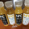 農夫山泉 100%純果汁NFC果汁300ml*12瓶繽紛禮盒裝(6瓶橙汁+6瓶芒果汁) 曬單實(shí)拍圖