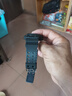 Mtin適用于卡西歐casio g-shock樹脂手表帶GA-110GB GD120GAX100硅膠表帶男女 啞光黑色銀扣 曬單實拍圖