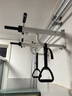 卓牌 引體向上器墻體上單杠室內單杠沙袋架子打孔單桿健身器材家用 6代-白色鏡面鋼琴漆款 曬單實(shí)拍圖