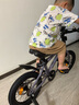 鳳凰（Phoenix）兒童自行車青少年3-4-6-8-10-12-15歲中大童學(xué)生山地車腳踏車單車 烏梅子輻條輪98裝-輔助輪+單支撐 14寸(適合95-110cm) 曬單實拍圖