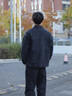 JASONWOOD官方正品高端品牌夾克2025新款工裝牛仔外套男士秋季美式復古上衣 高檔灰色【現貨速達】 春秋款 XL 建議【140-155斤】 曬單實(shí)拍圖
