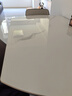 林氏家居巖板餐桌飯桌子家用餐桌折疊可伸縮小戶(hù)型圓餐桌椅子全套LS395R1 1.2米|黑色伸縮餐桌+S6-A餐椅*4 曬單實(shí)拍圖
