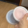 易優(yōu)家硅膠折疊杯便攜式漱口杯差旅漱口杯耐高溫食品級杯子 270ml綠+粉 曬單實(shí)拍圖