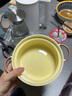 麥?zhǔn)嫣厝障惦p耳泡面碗帶蓋高顏值學(xué)生宿舍大容量陶瓷帶手柄可微波爐加熱 三只小狗泡面碗-(帶蓋) 曬單實拍圖