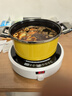 萬(wàn)利達電磁爐圓形迷你單爐炒廚房家用多功能大功率爆炒火鍋炒菜迷你小型4D防水電池爐灶電爐子 白色圓形數顯電磁爐-單爐 曬單實(shí)拍圖