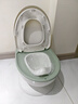 babycare馬桶坐便器蹲便器兒童馬桶仿真馬桶坐便圈2-6歲寶寶便盆溫特綠 曬單實(shí)拍圖