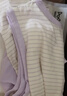 貓人（MiiOW）女士睡衣女【純棉抗菌】春夏t恤背心無(wú)袖情侶款家居服套裝可外穿 曬單實(shí)拍圖
