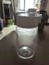無(wú)印良品（MUJI）共聚酯 便攜水杯 高顏值塑料杯運動(dòng)水杯兒童水杯 透明 350ml 曬單實(shí)拍圖