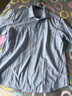 杉杉【天絲亞麻】襯衫男長(cháng)袖新款休閑商務(wù)透氣易打理襯衣 灰藍色 42 曬單實(shí)拍圖