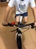 361度兒童自行車3-6-8-10-12歲男女小孩學(xué)生單車雙剎車腳踏輔助輪禮物 T2一體輪【靈動白】鎂合金/碟剎 18寸（身高約115-130cm） 曬單實(shí)拍圖