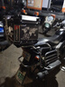星騎俠裂行pcx160摩托車尾箱uy125uu鋁合金尾箱巧格i電動車小牛n1后備箱 45L黑版花+內(nèi)襯+靠背+碳鋼底座 曬單實拍圖