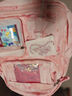 史努比（SNOOPY）書(shū)包小學(xué)生女生1-3年級180度全開(kāi)口兒童學(xué)生書(shū)包 夢(mèng)幻粉小號 曬單實(shí)拍圖