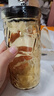 玻璃吸管水杯新款高顏值小熊吸管杯辦公室家用鉆石杯可愛(ài)創(chuàng  )意杯子 鉆石小熊【茶色】 330ml 曬單實(shí)拍圖