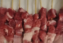 原切羔羊腿肉串160g（8串） 曬單實(shí)拍圖