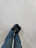 縈妃公主（YINGFEIPRINCESS）品牌切爾西靴女真皮2025秋新英倫復古皮帶扣馬丁靴厚底小短靴單靴 黑色 37 曬單實(shí)拍圖
