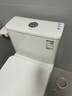 九牧（JOMOO） 家用防臭馬桶虹吸大沖力抽水坐便器衛(wèi)生間靜音普通馬桶非智能 無棱內(nèi)壁抗菌易潔11396 305/300mm (295-390以內(nèi)選擇) 曬單實拍圖
