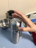 OSPIRO德國品質(zhì)智能顯溫保溫杯男女士水杯大容量316不銹鋼茶杯茶水分離 [英倫黑450ml]智能顯溫 曬單實(shí)拍圖