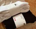 UNIQLO KIDS優(yōu)衣庫(kù)【7雙組】男中高筒襪子棉黑白籃球運(yùn)動(dòng)舒適襪子四季 長(zhǎng)筒白7雙 曬單實(shí)拍圖