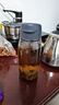特百惠（Tupperware）樂趣550ML塑料杯夏季男女學(xué)生便攜運(yùn)動水杯子大容量雙飲口 都市灰 曬單實(shí)拍圖