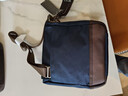 彈道尼龍單肩包男士222306多功能ipad迷你小包休閑時(shí)尚輕便斜跨包 藍色 曬單實(shí)拍圖
