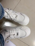 啄木鳥(niǎo)爆款厚底松糕小白鞋女增高小眾板鞋2025超火新款秋冬季休閑運動(dòng)鞋 米白色 37 (235mm) 曬單實(shí)拍圖