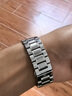 華為gt5表帶原裝鋼帶gt4表帶watch gt5表帶/watch4pro/watch3pro 五銖-銀色（贈送貼膜+工具） 【華為GT5 46mm】男款（22mm） 曬單實(shí)拍圖