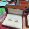 周生生黃金戒指 足金愛情密語皇冠戒指女款 生日禮物90227R 計(jì)價(jià)3.15克 曬單實(shí)拍圖