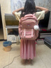 迪士尼庫洛米書包小學(xué)生女生一二三到6年級女孩女童減負(fù)輕便兒童背包 美樂蒂粉色小號 (1一3年級) 曬單實拍圖