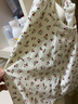 歡喜小熊嬰兒包屁衣夏季女寶寶吊帶薄款衣服新生兒公主碎花三角哈衣爬服 曬單實拍圖
