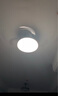 雷士（NVC） 風扇燈LED吊扇燈隱形扇現(xiàn)代簡約變頻餐廳臥室客廳遙控高顯色燈具 薦！清風24W/高顯指/6檔調(diào)風 曬單實拍圖