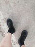 京東京造【Air Foam】厚底緩震夏季透氣新款網(wǎng)面健步一腳蹬休閑鞋男黑色41 曬單實拍圖