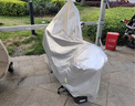 車歸沐電瓶摩托車車衣防雨罩車罩摩托電瓶車防曬塵雪罩五羊本田鈴木豪爵 曬單實(shí)拍圖