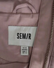 森馬（Semir）陳都靈|防護(hù)外套女中長款寬松撞色秋裝戶外通勤夾克101524109001 曬單實拍圖