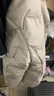 森馬【羽絨服福袋】羽絨服男冬季輕薄外套時(shí)尚設計感上衣保暖 A款-貝殼卡（灰鴨絨）50255 M 曬單實(shí)拍圖