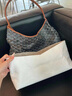 匠心手工坊適用goyard hobo內(nèi)膽包杜邦紙戈雅托特包超輕防水內(nèi)襯 弧度款【hobo專屬】內(nèi)膽 曬單實拍圖