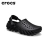 卡駱馳（CROCS）檀健次同款波波洞洞鞋舒適百搭男戶(hù)外沙灘鞋包頭拖鞋女鞋|207937 黑色-001 尺碼偏大，選小一碼 41 /42(260mm) 曬單實(shí)拍圖