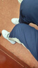 真維斯（JEANSWEST）休閑褲男秋季寬松百搭長褲闊腿垂感男款運動長褲子男寶藍(lán)色L 曬單實拍圖