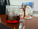 雅集耐熱玻璃茶杯茶水分離泡茶杯辦公室茶道喝茶杯子一葉菩提杯500ml 曬單實拍圖