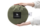 駱駝（CAMEL）戶(hù)外防蚊吊床加厚防側翻懸掛式搖籃秋千空中帳篷露營(yíng)蚊帳 寶藍色/藏青色，雙人加大，174BJ27661 曬單實(shí)拍圖