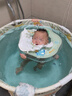馬博士兒童泡澡桶嬰兒游泳桶可折疊游泳池家用寶寶洗澡盆大號泡浴桶藍色 曬單實拍圖