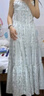 森馬（Semir）連衣裙女設(shè)計(jì)感肌理浪漫2025夏季甜美花邊碎花吊帶裙107425114051 曬單實(shí)拍圖