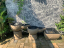 漢韻堂創(chuàng  )意庭院魚(yú)池流水造景布置戶(hù)外陽(yáng)臺露臺花園水系景觀(guān)魚(yú)缸瀑布流水 S193-2福臨門(mén)陽(yáng)臺流水大號 曬單實(shí)拍圖